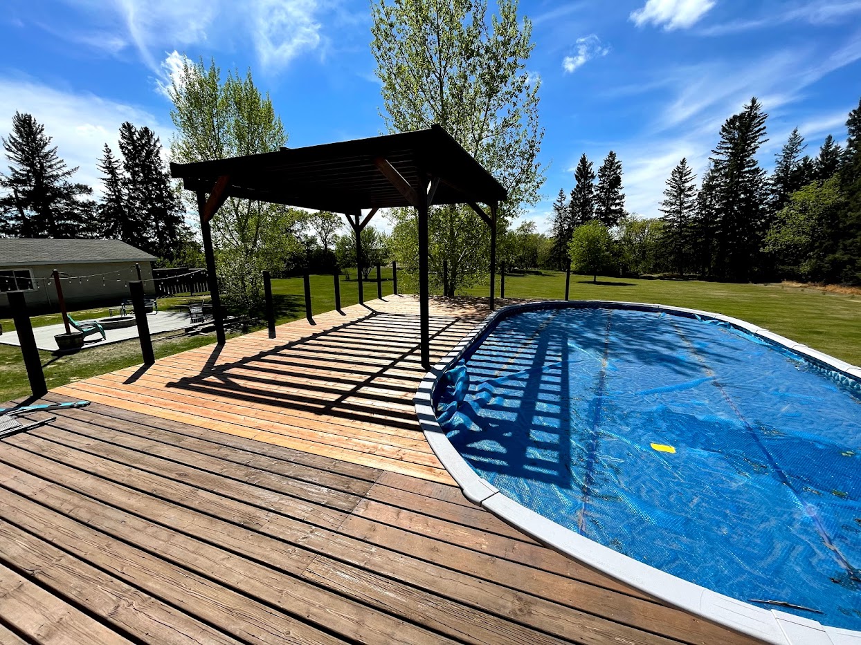 Illustration of Pool Deck Builders Services